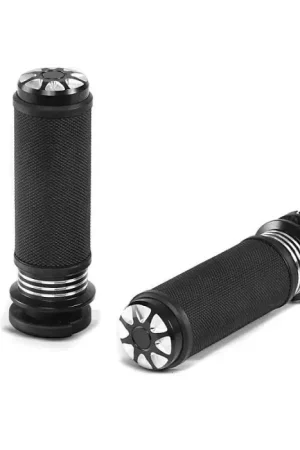 Stuurstang Handgrepen 1" Inch Craftride CG14 CNC aluminium compatibel met Kawasaki Yamaha Suzuki Honda zwart Beperkte Voorraad