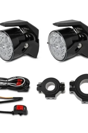 Express Levering LED Verstralers compatibel met Yamaha XV 950 / R Lumitecs S2 E4 met kabelboom