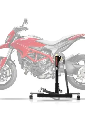 Center Paddock Stand compatibel met Ducati Hypermotard 821 13-15 Lift ConStands Power-Evo grauw Origineel