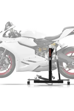 Center Paddock Stand compatibel met Ducati 899 Panigale 14-15 Lift ConStands Power-Evo grauw Veilige Betaling