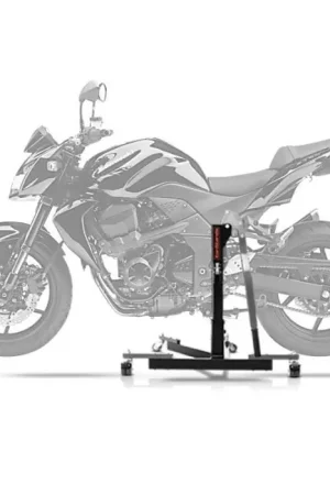 Favoriet Center Paddock Stand compatibel met Kawasaki Z 750/ R 07-12 Lift ConStands Power-Evo grauw