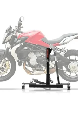 Center Paddock Stand compatibel met MV Agusta Brutale 800/ RR / SCS / Rosso 13-25 Lift ConStands Power-Evo grauw Speciale Aanbieding