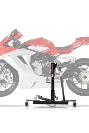 Center Paddock Stand compatibel met MV Agusta F3 800 / RR / Rosso 13-25 Lift ConStands Power-Evo grauw Alleen Vandaag