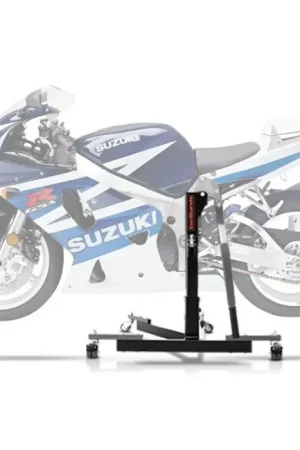 Exclusief Center Paddock Stand compatibel met Suzuki GSX-R 1000 01-02, Lift ConStands Power-Evo grauw