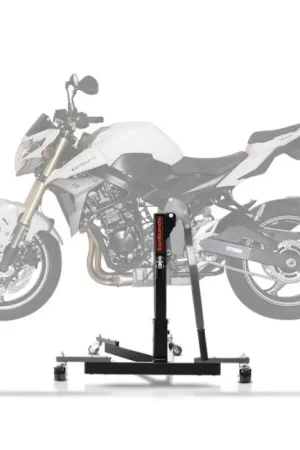 Lage Kosten Center Paddock Stand compatibel met Suzuki GSR 750 11-16 Lift ConStands Power-Evo grauw
