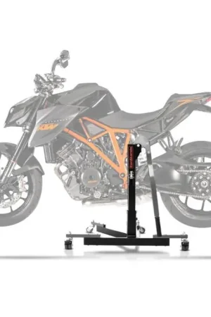 Direct Beschikbaar Center Paddock Stand compatibel met KTM 1290 Super Duke / R 14-16 Lift ConStands Power-Evo grauw
