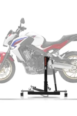 Populair Center Paddock Stand compatibel met Honda CB 650 F 14-18 Lift ConStands Power-Evo grauw