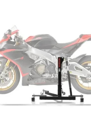Lage Kosten Center Paddock Stand compatibel met Aprilia RSV4 RR 15-21 Lift ConStands Power-Evo grauw