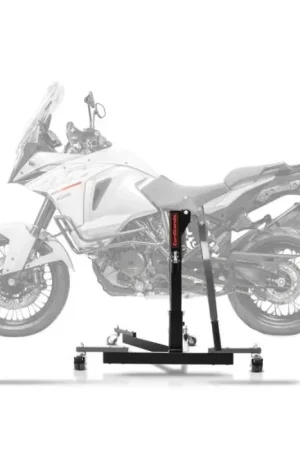 Center Paddock Stand compatibel met KTM 1290 Super Adventure 15-16, Lift ConStands Power-Evo grauw Speciale Aanbieding