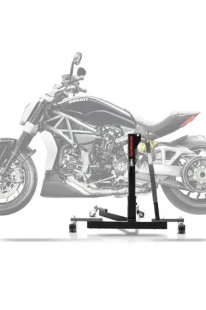Garantie Inbegrepen Center Paddock Stand compatibel met Ducati Xdiavel 16-24 Lift ConStands Power-Evo grauw