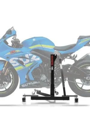 Rechtstreeks Van De Fabrikant Center Paddock Stand compatibel met Suzuki GSX-R 1000 17-21 Lift ConStands Power-Evo grauw