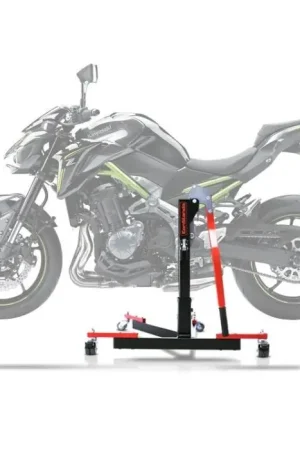 Speciale Aanbieding Center Paddock Stand compatibel met Kawasaki Z 900 17-25 Lift ConStands Power-Evo rood