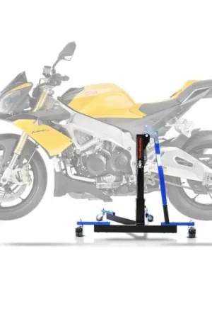 Center Paddock Stand compatibel met Aprilia Tuono V4 1100 Factory 15-25 Lift ConStands Power-Evo blauw Origineel