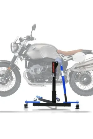 Center Paddock Stand compatibel met BMW R NineT Scrambler 16-23 Lift ConStands Power-Evo blauw Seizoensaanbieding