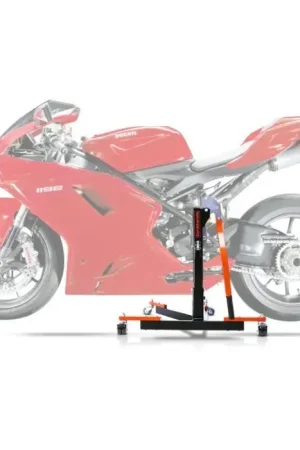 Center Paddock Stand compatibel met Ducati 848/ Evo 08-13 Lift ConStands Power-Evo oranje Weekendaanbieding