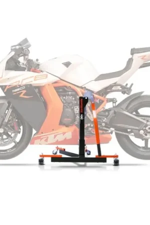 Center Paddock Stand compatibel met KTM 1190 RC8 / R 08-15 Lift ConStands Power-Evo oranje Budget