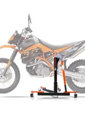 Weekendaanbieding Center Paddock Stand compatibel met KTM 950 Super Enduro / R 06-08 Lift ConStands Power-Evo oranje
