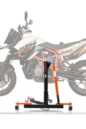 Center Paddock Stand compatibel met KTM 990 Supermoto SM / R 08-13 Lift ConStands Power-Evo oranje Shop Nu