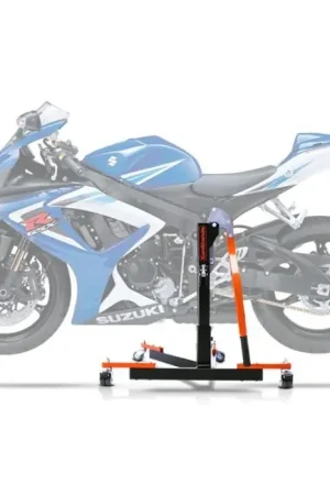 Beperkt Aanbod Center Paddock Stand compatibel met Suzuki GSX-R 750 06-07 Lift ConStands Power-Evo oranje