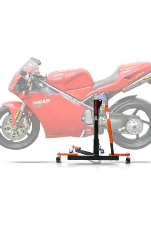 Alleen Vandaag Center Paddock Stand compatibel met Ducati 916 94-98 Lift ConStands Power-Evo oranje