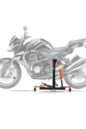 Exclusieve Aanbieding Center Paddock Stand compatibel met Kawasaki Z 1000 07-09 Lift ConStands Power-Evo oranje