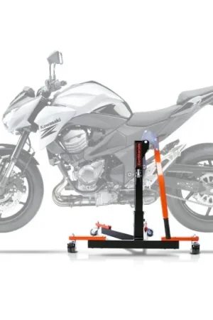 Center Paddock Stand compatibel met Kawasaki Z 800/ e 13-16 Lift ConStands Power-Evo oranje Nieuwe Collectie