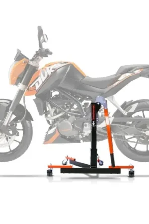 Center Paddock Stand compatibel met KTM 200 Duke 12-15 Lift ConStands Power-Evo oranje Express Levering
