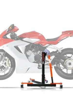 Weekendaanbieding Center Paddock Stand compatibel met MV Agusta F3 800 / RR / Rosso 13-25 Lift ConStands Power-Evo oranje