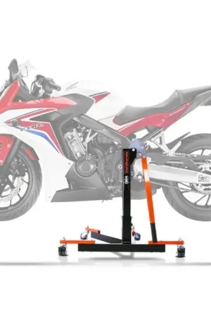 Populair Center Paddock Stand compatibel met Honda CBR 650 F 14-18 Lift ConStands Power-Evo oranje