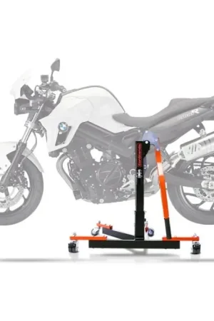 Authentiek Center Paddock Stand compatibel met BMW F 800 R 09-19 Lift ConStands Power-Evo oranje