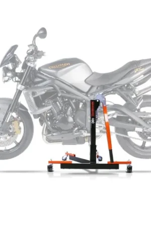 Center Paddock Stand compatibel met Triumph Street Triple Rx 15-16 Lift ConStands Power-Evo oranje Uitverkoop