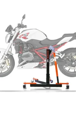 Authentiek Center Paddock Stand compatibel met BMW R 1200 R 15-18 Lift ConStands Power-Evo oranje