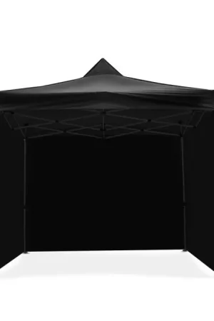 Tuinpaviljoen geschikt voor custombike met 4 Paviljoen wanden 3x3m Tourtecs Set opvouwbaar CB25692 Tijdelijk Beschikbaar