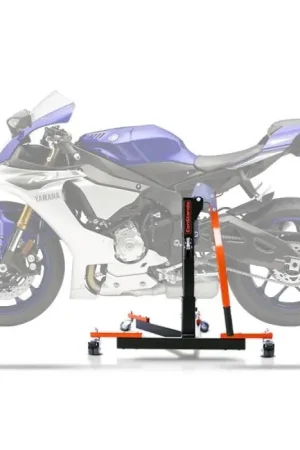 Center Paddock Stand compatibel met Yamaha YZF-R1 15-25 Lift ConStands Power-Evo oranje Express Levering