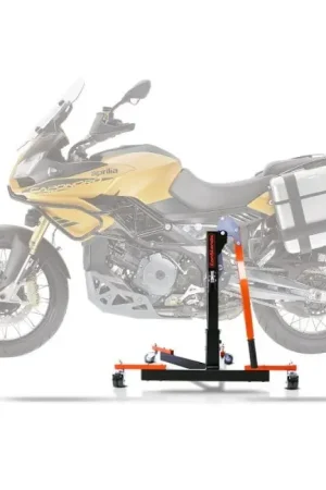 Center Paddock Stand compatibel met Aprilia Caponord 1200 Rally 15-16 Lift ConStands Power-Evo oranje Nieuw