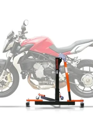 Center Paddock Stand compatibel met MV Agusta Brutale 800 RR 15-25 Lift ConStands Power-Evo oranje Gratis Verzending