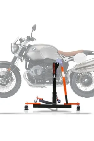 Center Paddock Stand compatibel met BMW R NineT Scrambler 16-23 Lift ConStands Power-Evo oranje Trendy