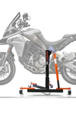 Center Paddock Stand compatibel met Ducati Multistrada 1200 Enduro 16-20 Lift ConStands Power-Evo oranje Limited Edition