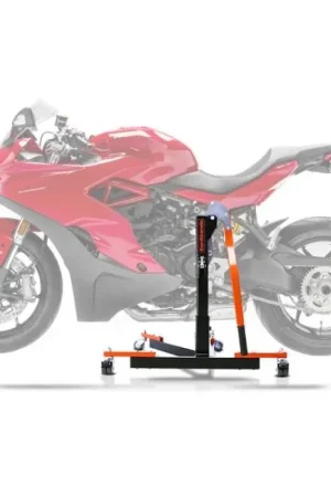 Center Paddock Stand compatibel met Ducati Supersport/ S 17-21 Lift ConStands Power-Evo oranje Weekendaanbieding
