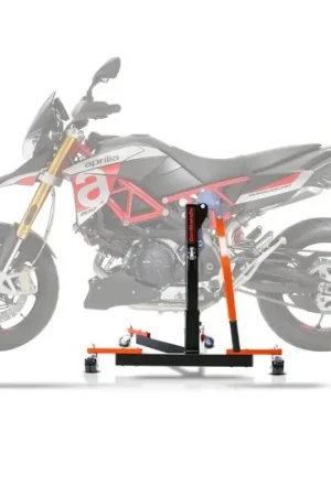Center Paddock Stand compatibel met Aprilia Dorsoduro 900 17-20 Lift ConStands Power-Evo oranje Dagaanbieding