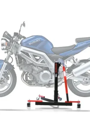 In De Mode Center Paddock Stand compatibel met Suzuki SV 650/ S 03-08 Lift ConStands Power-Evo rood