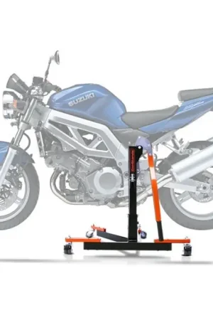Center Paddock Stand compatibel met Suzuki SV 650/ S 03-08 Lift ConStands Power-Evo oranje Nieuw Model
