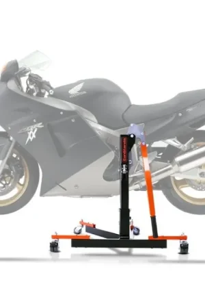 Meest Verkocht Center Paddock Stand compatibel met Honda CBR 1100 XX 97-07 Lift ConStands Power-Evo oranje
