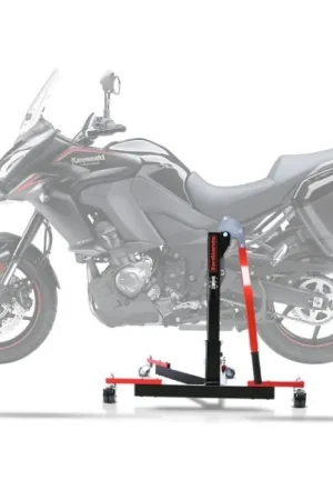 Betaalbaar Center Paddock Stand compatibel met Kawasaki Versys 1000 12-24 Lift ConStands Power-Evo rood