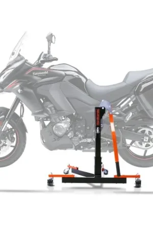 Rechtstreeks Van De Fabrikant Center Paddock Stand compatibel met Kawasaki Versys 1000 12-24 Lift ConStands Power-Evo oranje
