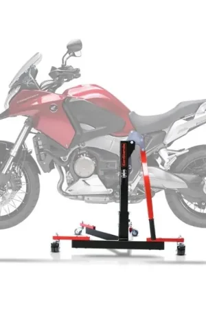 Tijdelijk Beschikbaar Center Paddock Stand compatibel met Honda Crosstourer 12-20 Lift ConStands Power-Evo rood