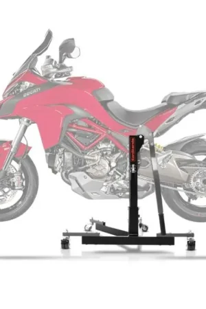 Superprijs Center Paddock Stand compatibel met Ducati Multistrada 1260/ Pikes Peak 18-20 Lift ConStands Power-Evo grauw