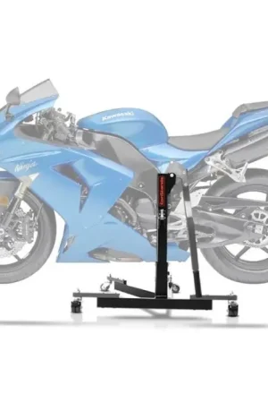 Betaalbaar Center Paddock Stand compatibel met Kawasaki ZX-10R 06-07 Lift ConStands Power-Evo grauw
