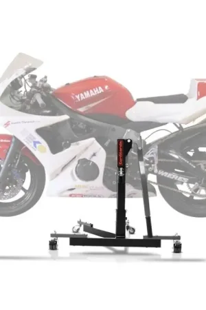 Center Paddock Stand compatibel met Yamaha YZF-R6 99-02 Lift ConStands Power-Evo grauw Nieuw Model