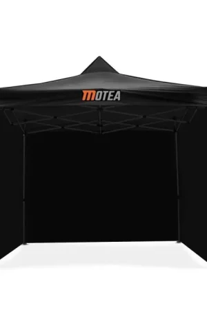 Gereduceerde Prijs Tuinpaviljoen geschikt voor custombike met 4 Paviljoen wanden 3x3m Tourtecs Set MOTEA CB25992